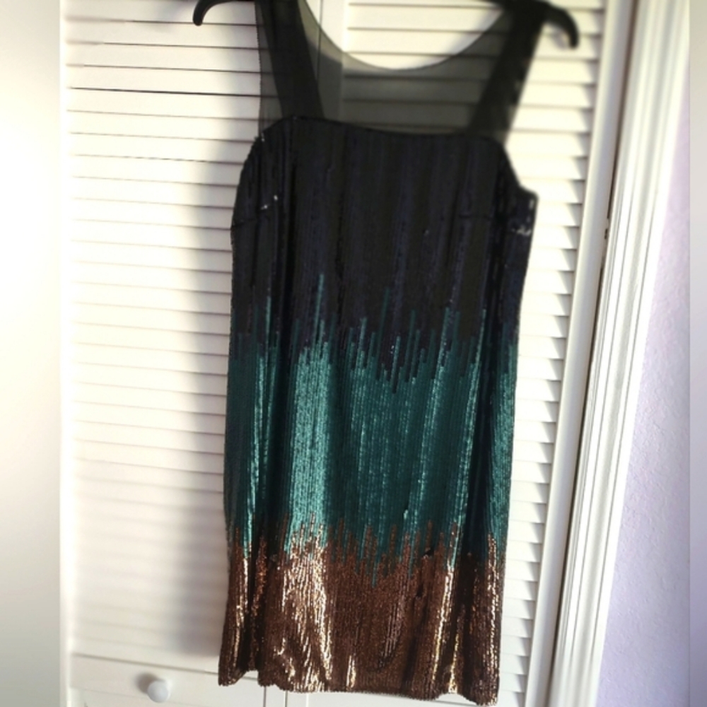 Ombre Sequin Dress
